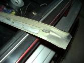 upper rear trim piece