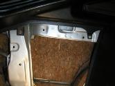 driver side interior rear window trim